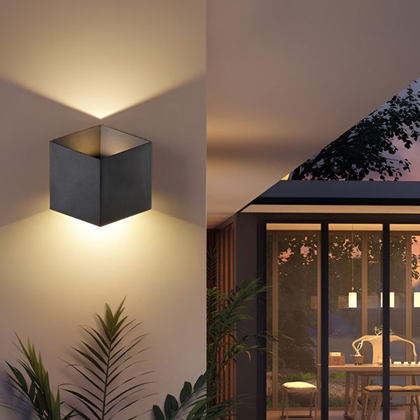 Square Waterproof up and down Lighting LED Modern Outdoor Wall Lights - Image 2