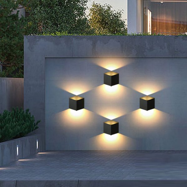 Square Waterproof up and down Lighting LED Modern Outdoor Wall Lights - Image 6