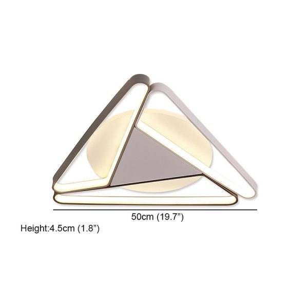 Geometric Design LED Modern Ceiling Lights Flush Mount Ceiling Lamp - Image 11