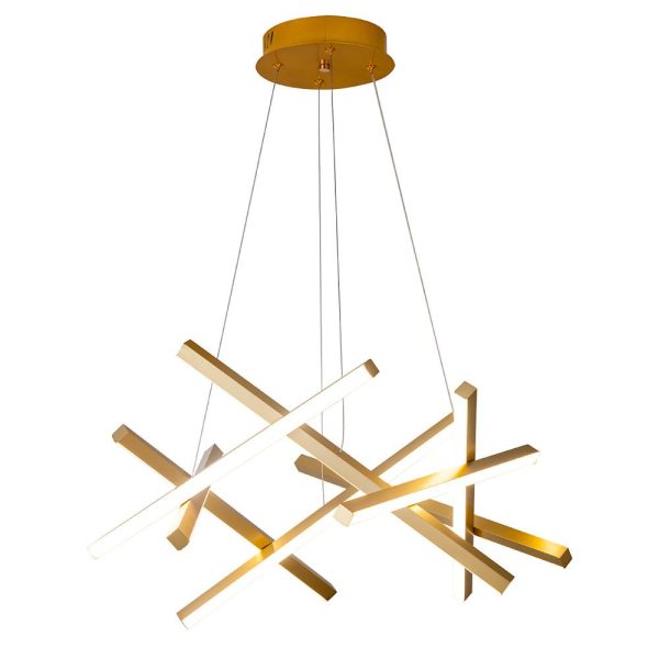 8-light Modern LED Sputnik Chandelier Stylish Island Lighting for Kitchen, Dining Room - Image 11
