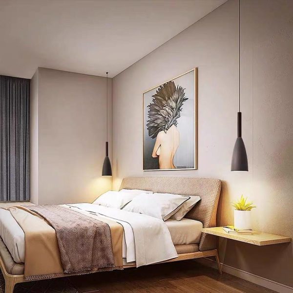 Cone LED Modern Minimalist Island Lights Pendant Light Hanging Lamp - Image 8