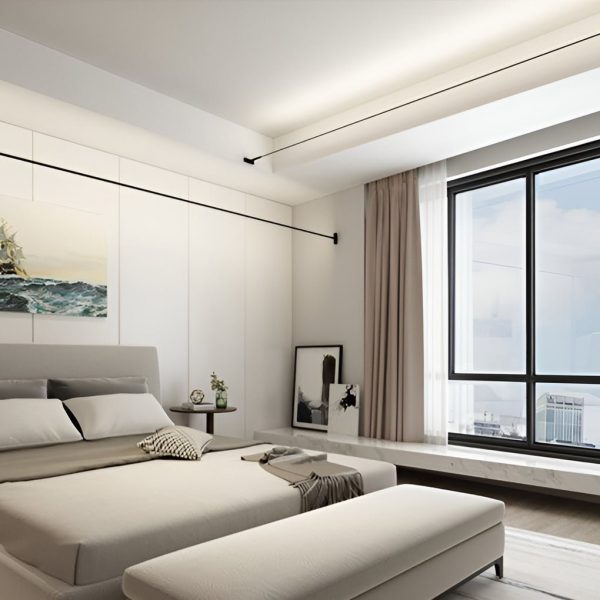 Rotatable Skyline Linear LED Lights Slim Steel Line Ceiling Light - Image 6