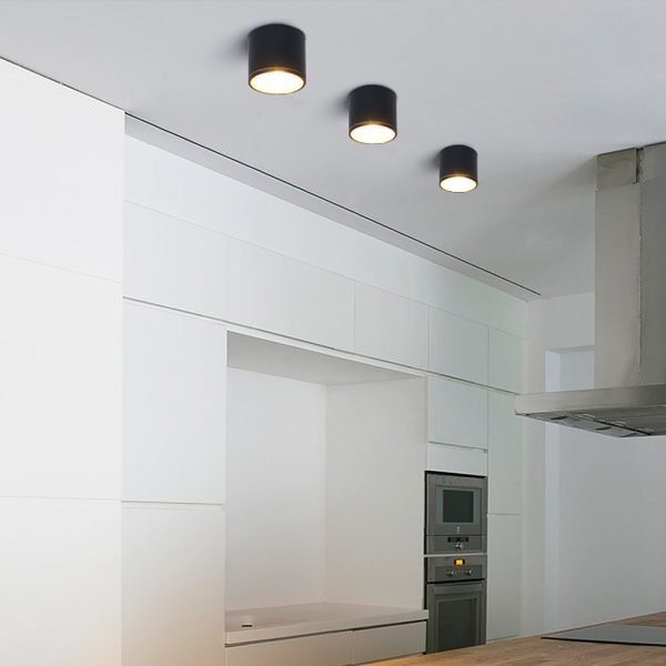 Round LED Flush Mount Ceiling Light Minimalist Waterproof Downlight for Living Rooms and Corridors - Image 8