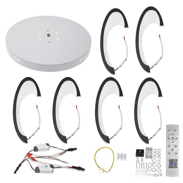 Artistic Flush Mount Ceiling Lights Geometric Acrylic LED Lights - Image 16