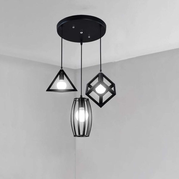 Geometric Shapes Island Kitchen Pendant Lighting LED Modern Pendant Lighting - Image 8