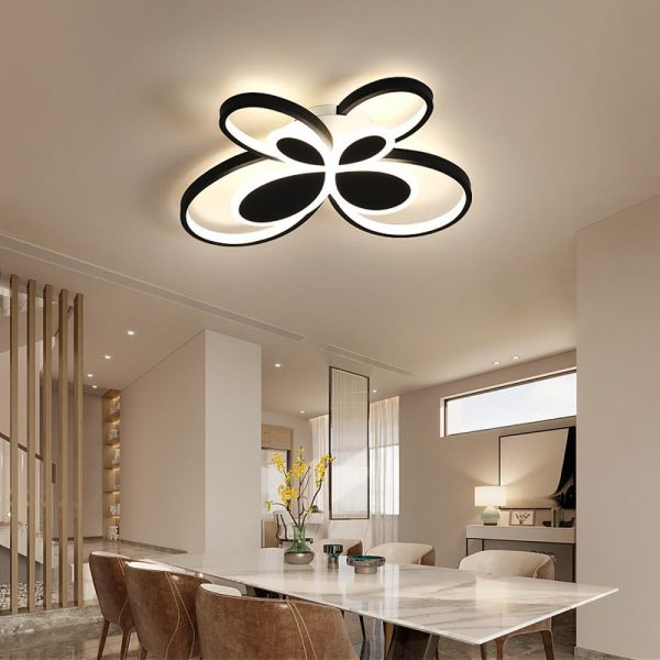 Cluster Dimmable Butterfly LED Flush Mount Ceiling Light for Baby Kids - Image 3