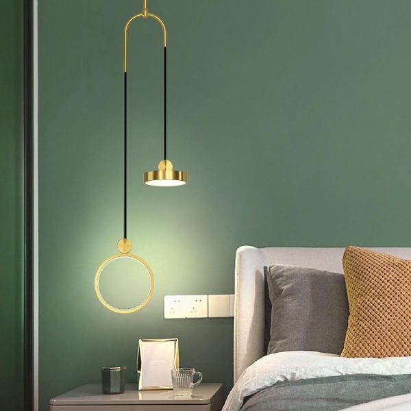 2 Circles LED Modern Pendant Light Island Lights Hanging Ceiling Lights - Image 7
