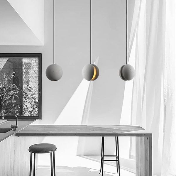 Vintage Cerami Pendant Light Unique Pendant Lighting LED Ceiling Light - Image 2