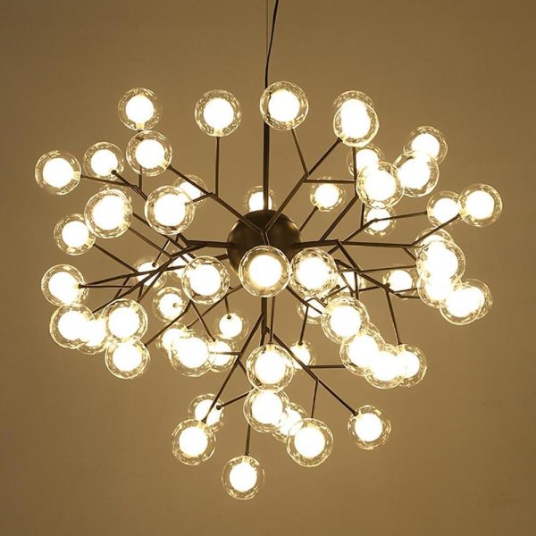 45 Lights Cluster Branches Design Glass LED Modern Chandelier Pendant Lights - Image 9