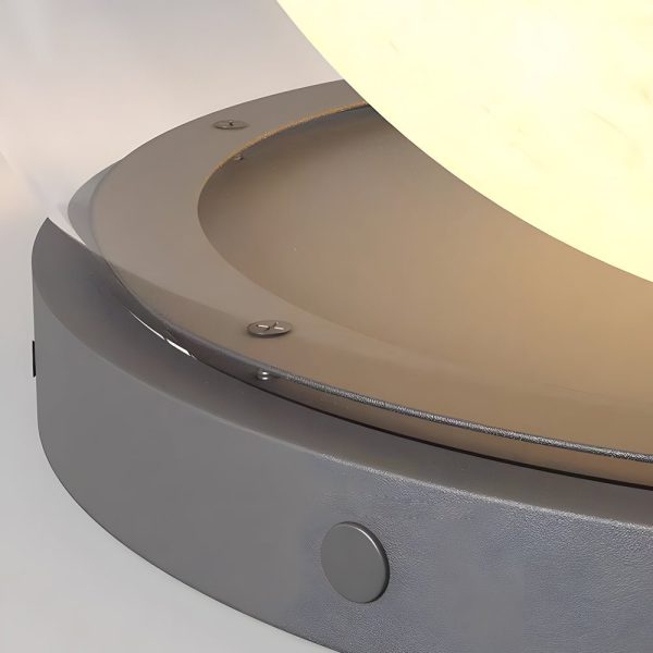 Solar Bubble Lunar Post Light Waterproof Globe Outdoor Lantern Gate Light Outdoor Lamp Landscape Light - Image 7