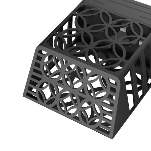 Solar Hollow Outdoor Wall Sconce Lighting Led Fence Wall Lamp Garden Lights - Image 9