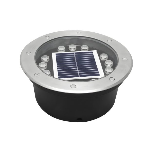 Solar Powered LED Metal Well Light - Image 15