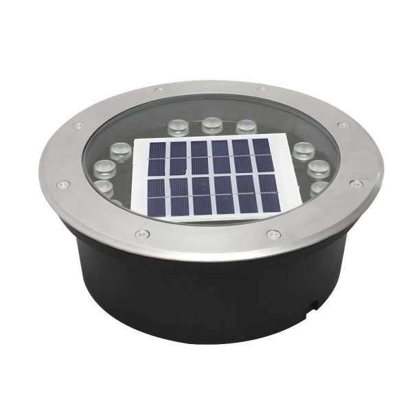 Solar Powered LED Metal Well Light - Image 17
