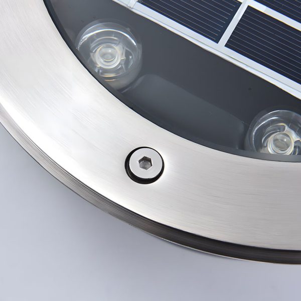 Solar Powered LED Metal Well Light - Image 9