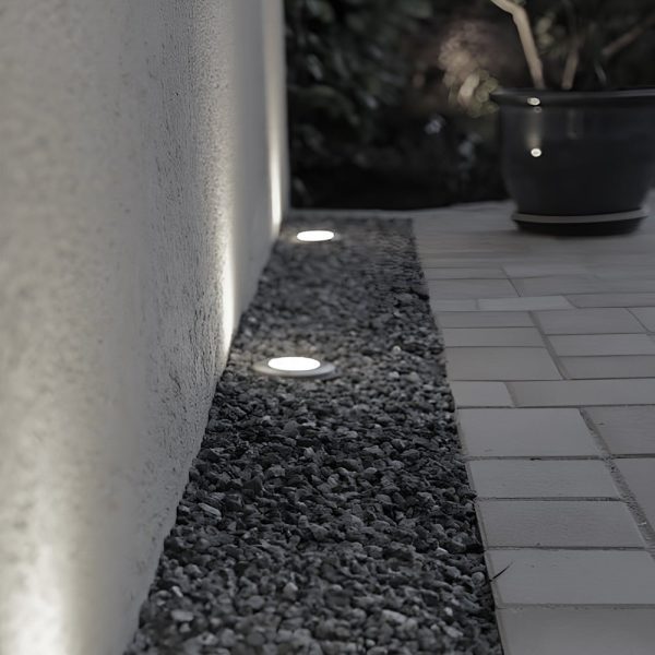 Solar Powered LED Metal Well Light - Image 6
