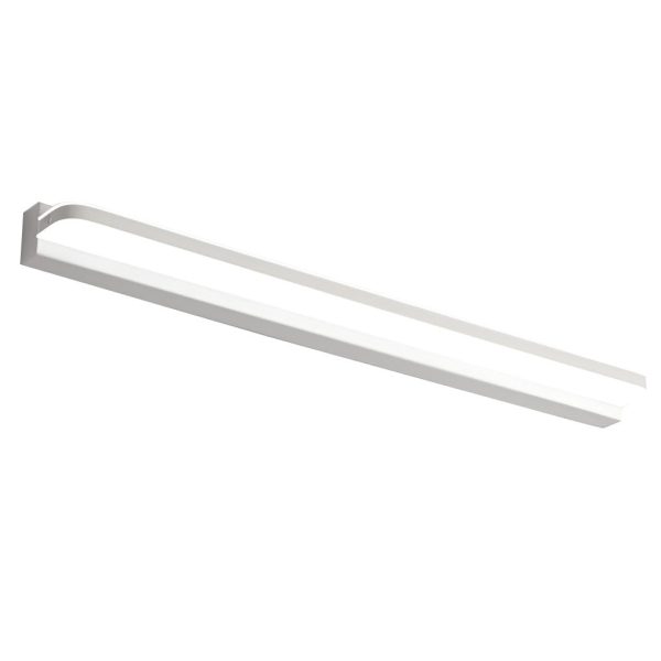 LED Bathroom Vanity Light with Wall-Mounted Panel and Polished Iron Trim - Image 12