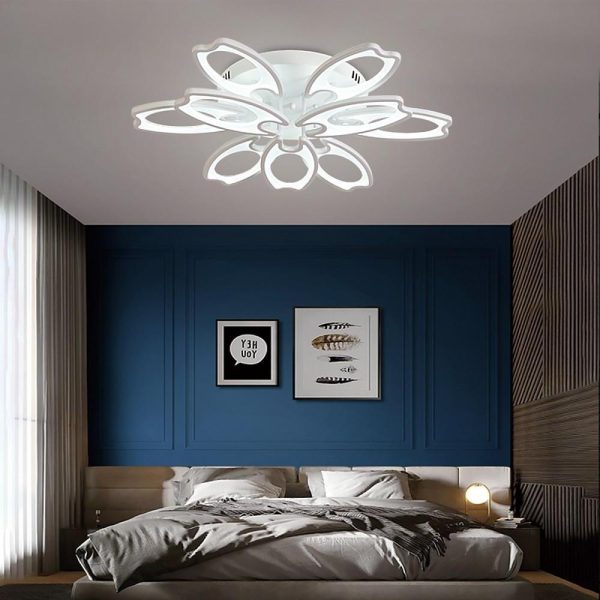 Flower Novelty Flush Mount Ceiling Light Fixtures Modern LED Ceiling Light - Image 5