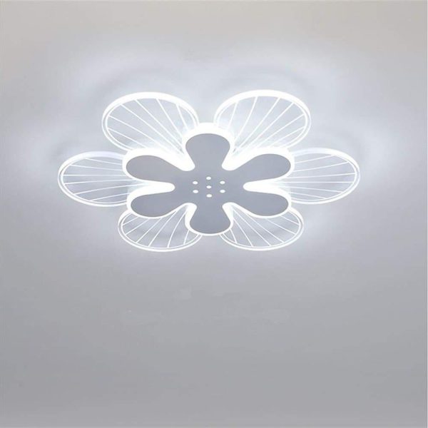 Flowers Shapes LED White Modern Ceiling Lights Flush Mount Lighting - Image 5