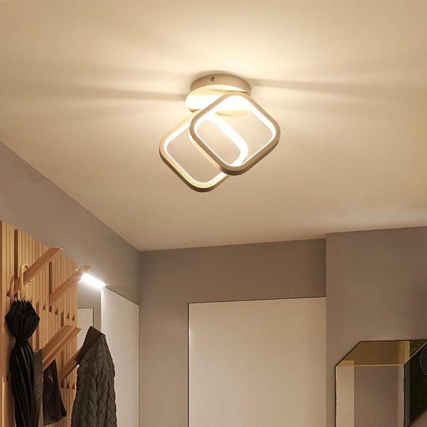 2 Ring Flush Mount Ceiling Light Minimalist LED Light - Image 4