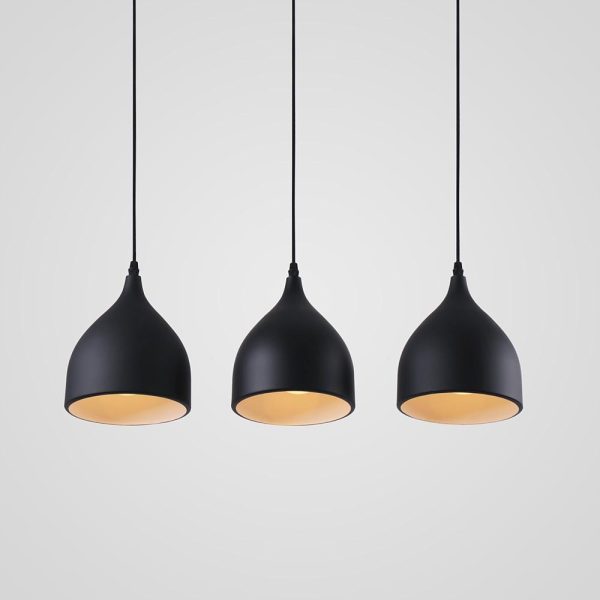3-light LED Modern Pendant Lights Hanging Lamp Island Lights Chandelier - Image 3