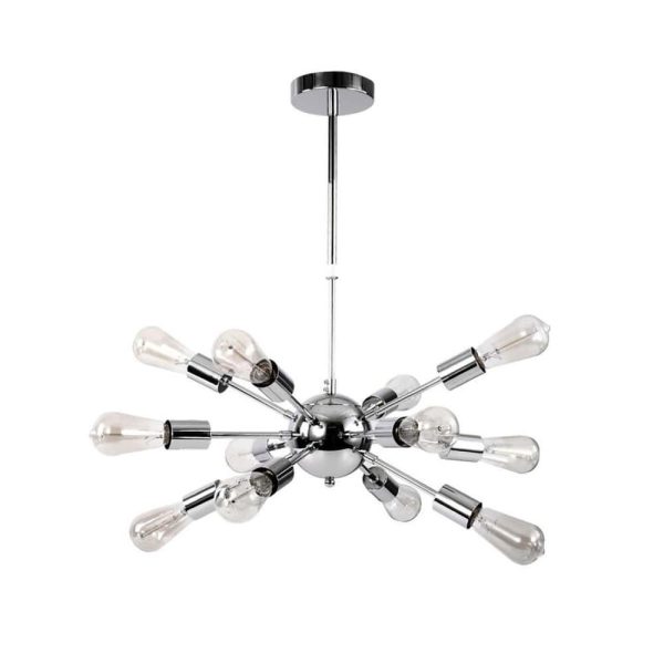 Modern Dining Room Chandeliers Kitchen Sputnik Chandelier with 12 Bulbs - Image 4