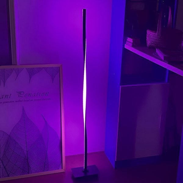49 Inch LED Twisted Floor Lamp - Image 4