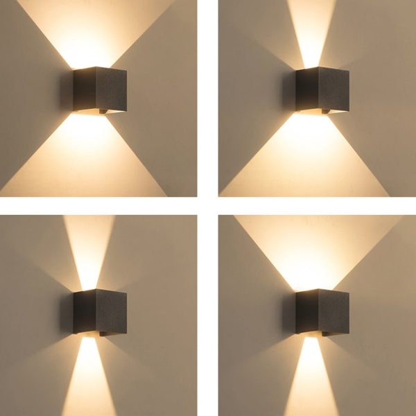Up down Lighting Waterproof Adjustable Beam Angle Outdoor Wall Lights - Image 7