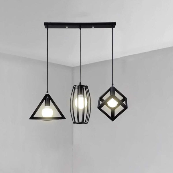 Geometric Shapes Island Kitchen Pendant Lighting LED Modern Pendant Lighting - Image 9