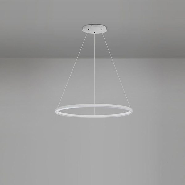 Circle LED Modern Chandelier Pendant Light Hanging Lamp Island Lights - Image 11