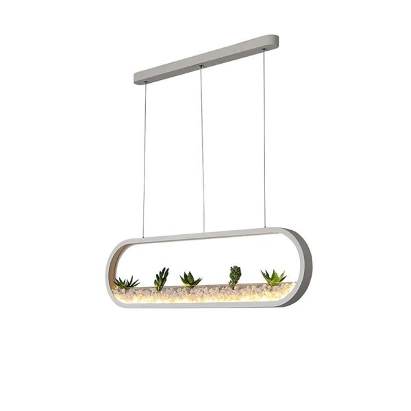 Rounded Corners Rectangular Modern Kitchen Pendant Lights Ceiling Light - Image 4