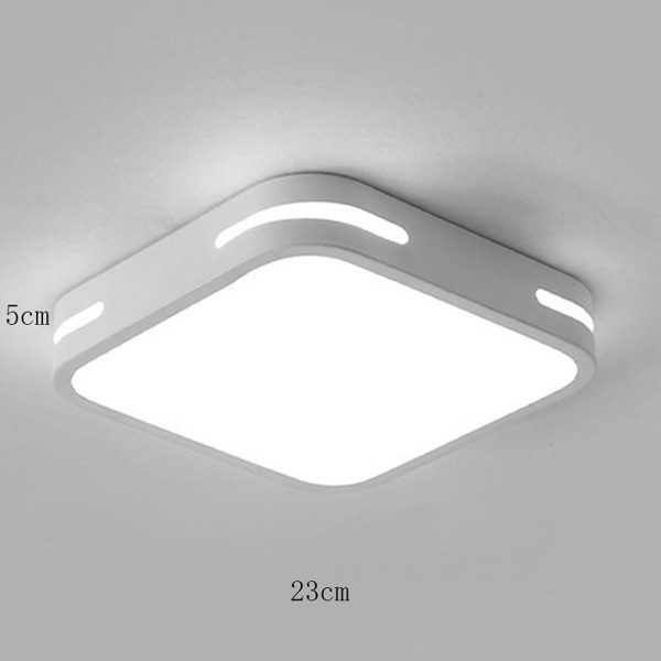 Square Modern Flush Mount Entryway Light Hallway LED Ceiling Light - Image 5