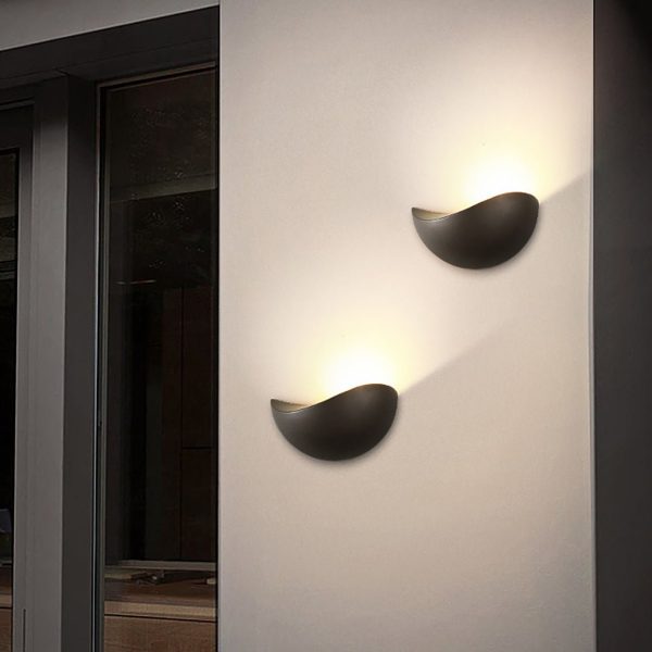 Unique Creative Minimalist Shape LED Aisle Staircase Outdoor Wall Sconces - Image 5