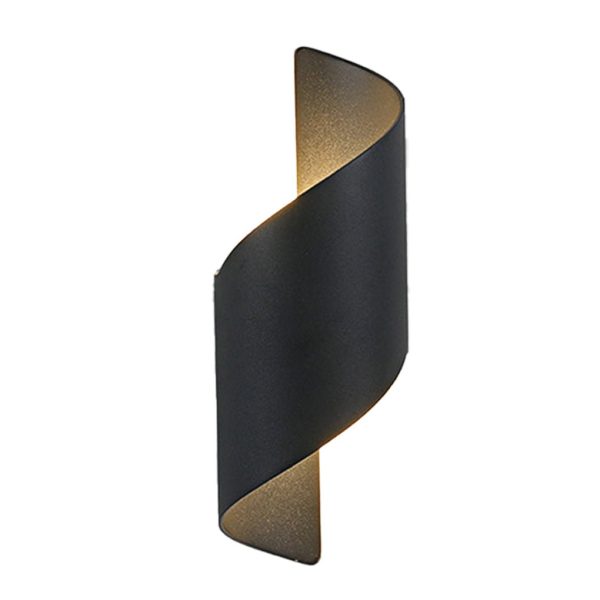 Unique Spiral Design LED Waterproof Two-way Luminous Wall Light for Aisle Balcony - Image 12