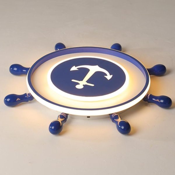 Anchor Insignia Flush Mount Ceiling Light Novelty LED Light - Image 6