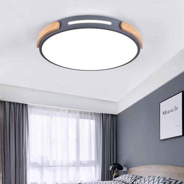 Minimalist Round Design LED Modern Ceiling Lights Flush Mount Lighting - Image 4