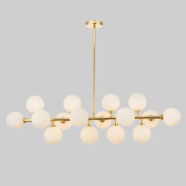 35'' LED 16 Bulbs Molecular Pendant Lighting Pendant Light Fixtures For Living Room - Image 11