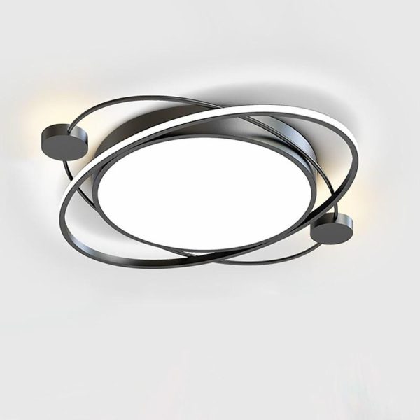 Circular Dimmable LED Nordic Ceiling Lights Flush Mount Lighting - Image 6