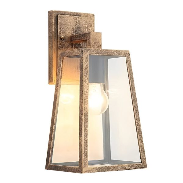 Vintage Industrial Style Glass Sconce Waterproof Outdoor Wall Lights Wall Lamp - Image 14