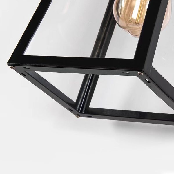 Vintage Industrial Style Glass Sconce Waterproof Outdoor Wall Lights Wall Lamp - Image 11