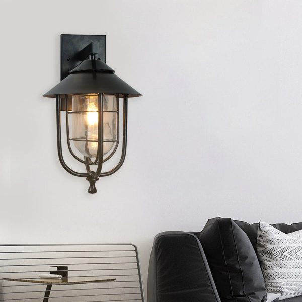 Vintage Industrial Style Outdoor Wall Lights Wall Lamp Wall Sconce Lighting - Image 3