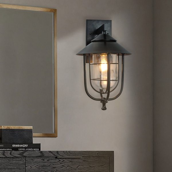 Vintage Industrial Style Outdoor Wall Lights Wall Lamp Wall Sconce Lighting - Image 4