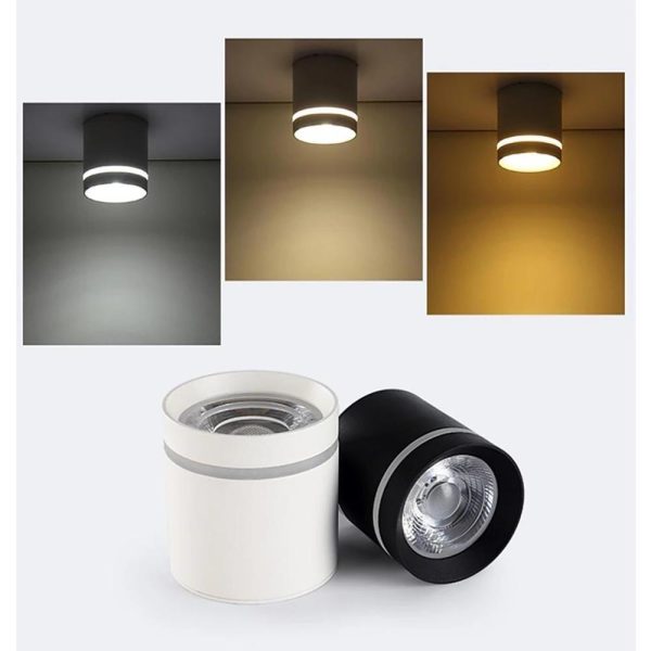 Cylindrical Shapes LED Modern Ceiling Lights Flush Mount Lighting - Image 5