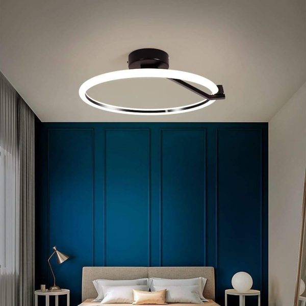 Rings Flush Mount Ceiling Light Abitrary LED Light - Image 3