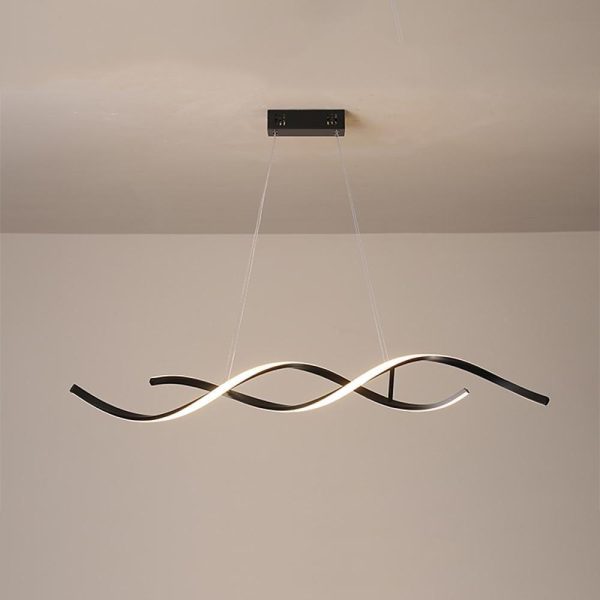 Wave Design Modern Pendant Lighting Minimalist Ceiling Light for Elegant Interiors - Image 7