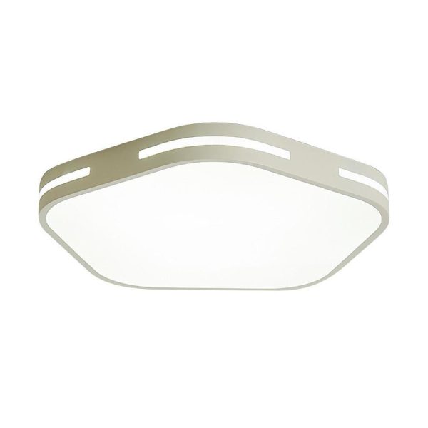 Hexagon Flush Mount Light Fixture Minimalist LED Ceiling Light - Image 2