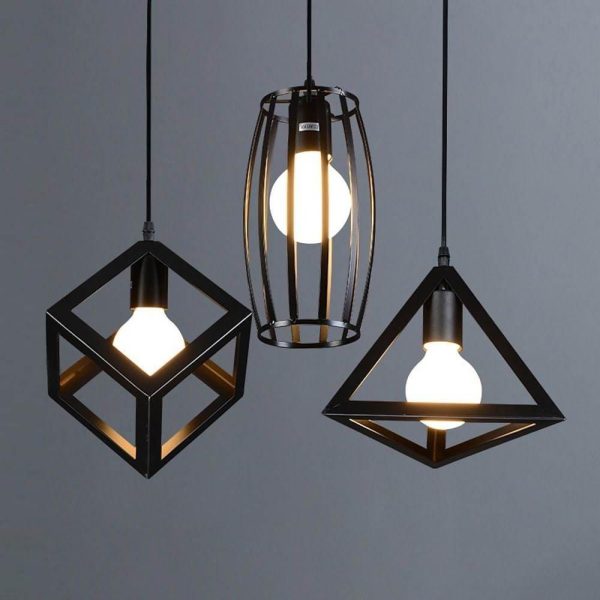 Geometric Shapes Island Kitchen Pendant Lighting LED Modern Pendant Lighting - Image 4