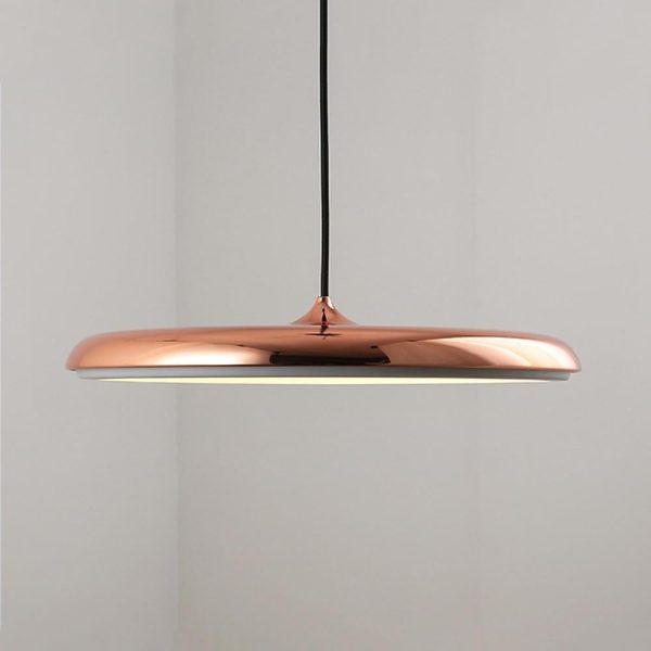 16'' Flat Circular Adjustable Metal LED Modern Pendant Lights Island Lights - Image 6