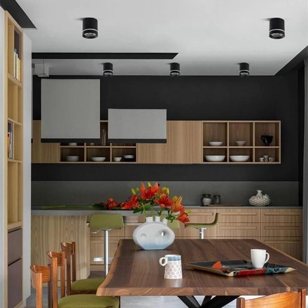 Cylindrical Shapes LED Modern Ceiling Lights Flush Mount Lighting - Image 2