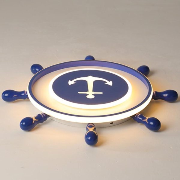Anchor Insignia Flush Mount Ceiling Light Novelty LED Light - Image 4