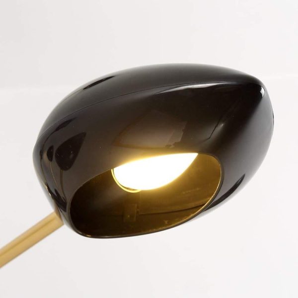 Artistic Black Farmhouse Chandelier with 8 LED Downlight Angled Lights - Image 6